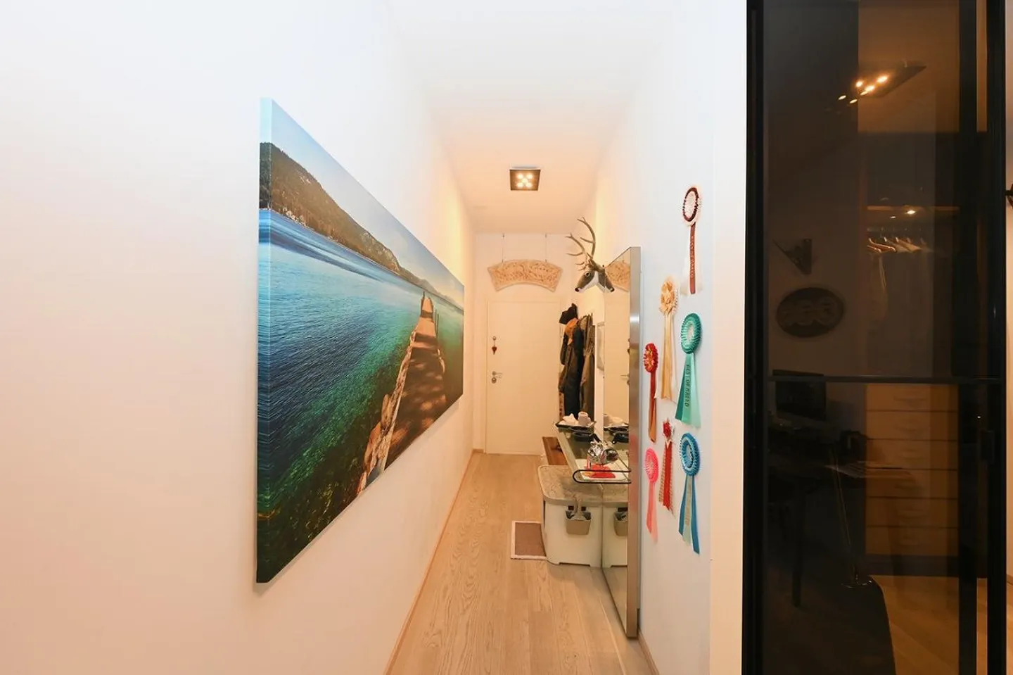 Raffiniertes Duplex-Apartment in Cassarate-Castagnola - Foto 9 von 18