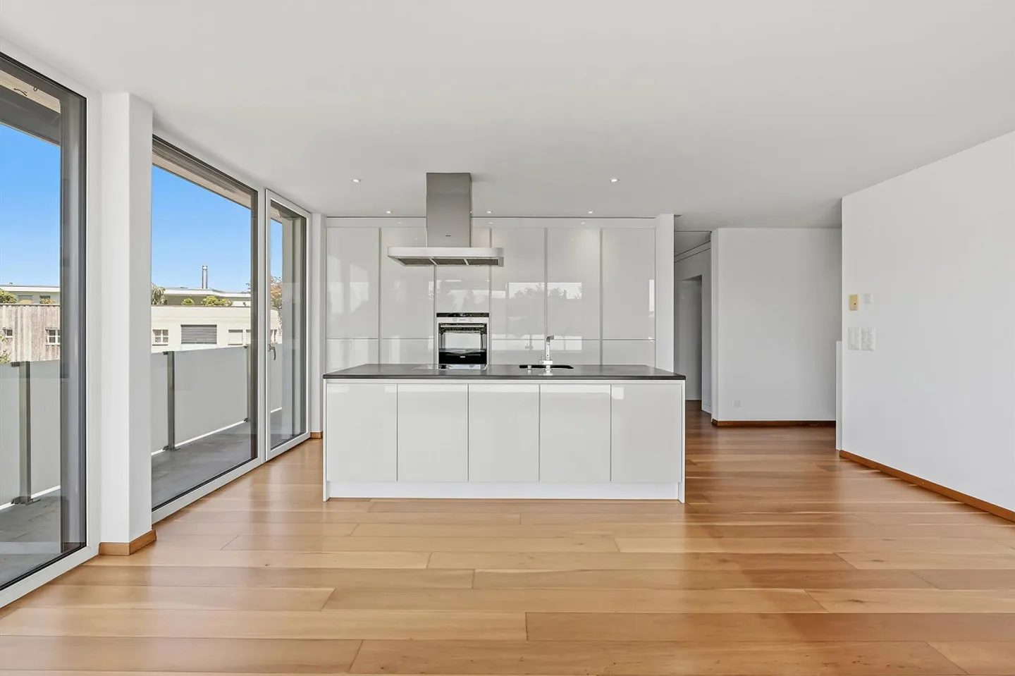 Ampio e ben curato appartamento di 2,5 stanze con balcone di 31 m² e alto - Foto 7 di 17