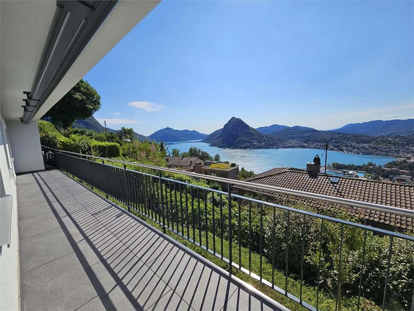 Aldesago, 3.5 loc. con splendida vista lago - Foto 1 di 13