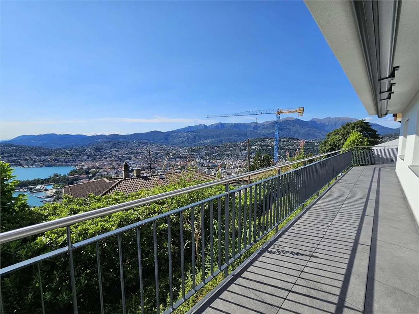 Aldesago, 3.5 loc. con splendida vista lago - Foto 2 di 13