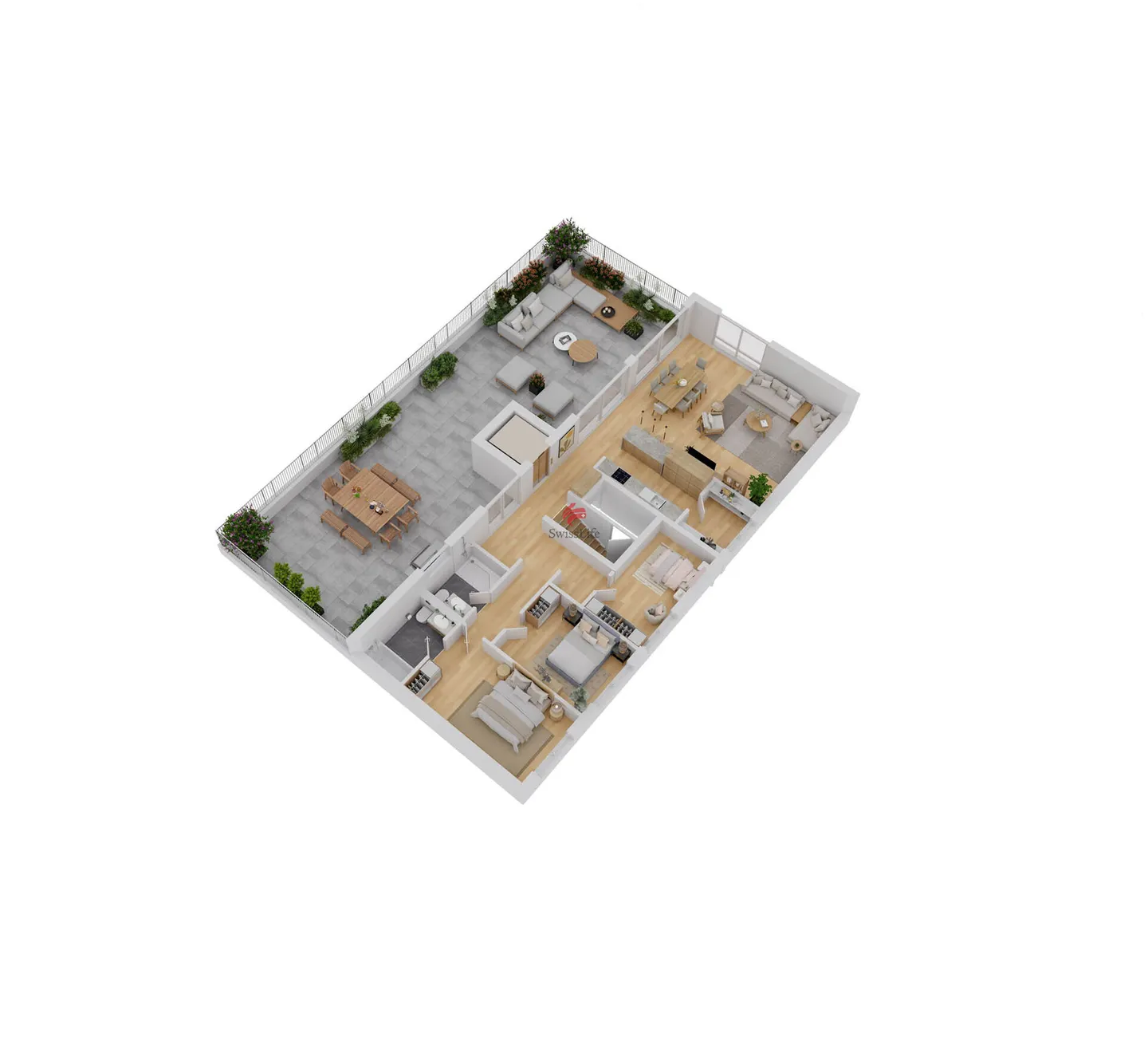 Luxury Attic Apartment in Menziken - Photo 6 of 7