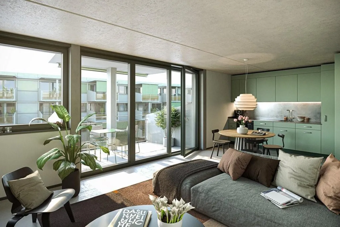 Appartement moderne à Veltheim - Photo 2 sur 7