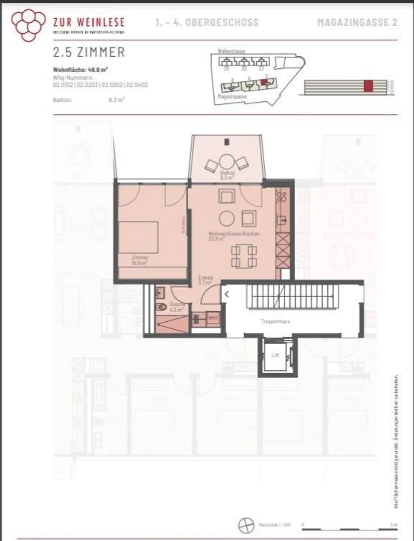 Appartement moderne à Veltheim - Photo 7 sur 7
