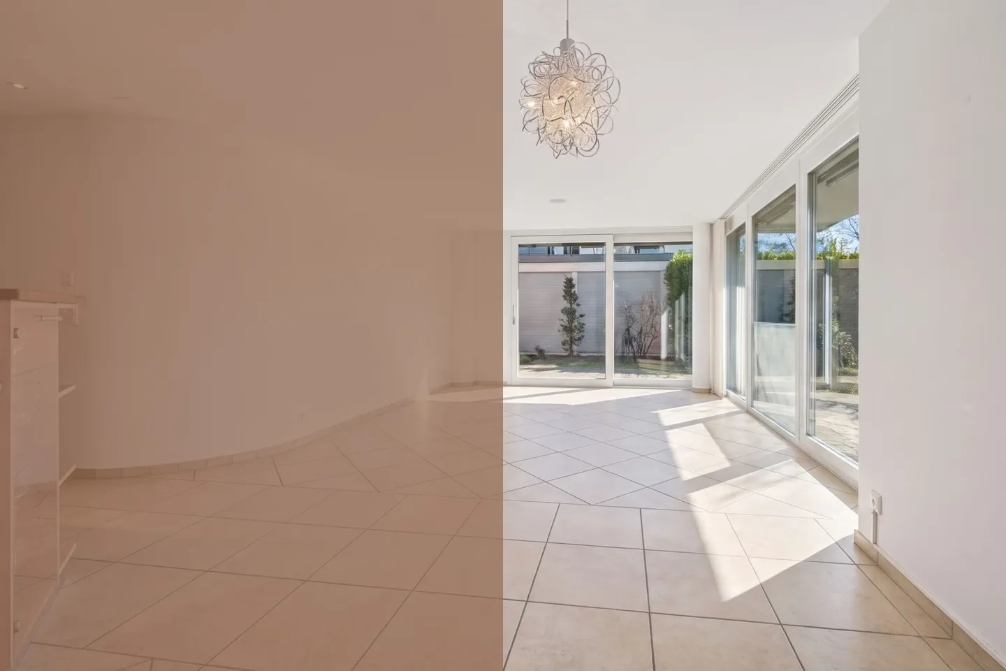 Attractive 4.5-room ground floor apartment with plenty of daylight - Photo 1 of 13