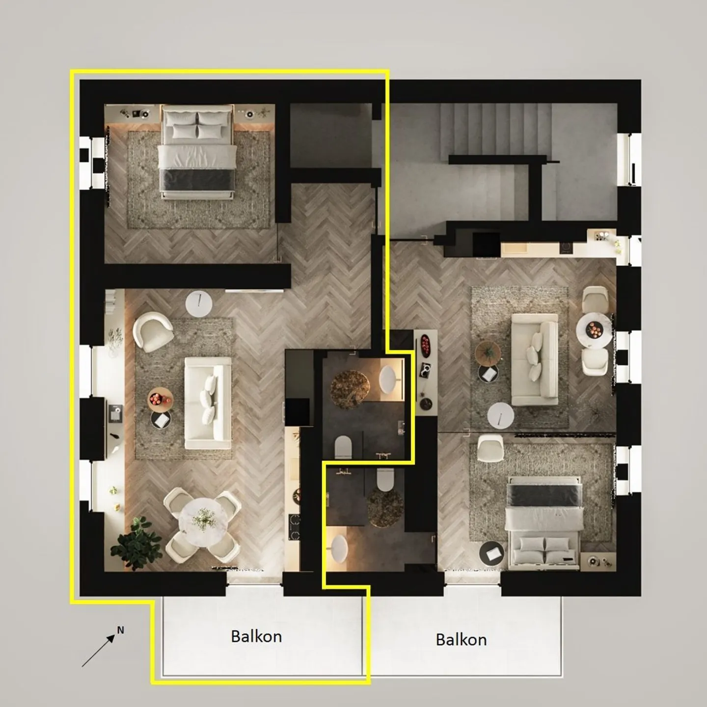 Modern Cityflat Apartments in Zurich - Photo 10 of 10