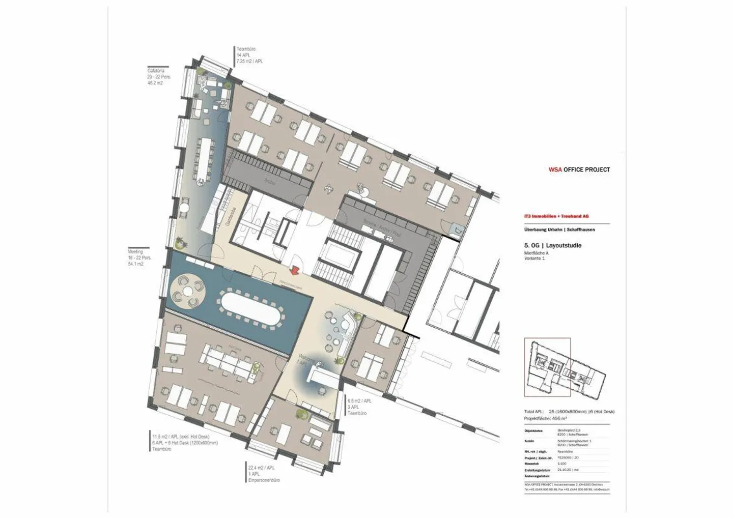 Geräumige Bürofläche mit Entfaltungspotential am Schaffhauser Bahnhof - Foto 10 von 11