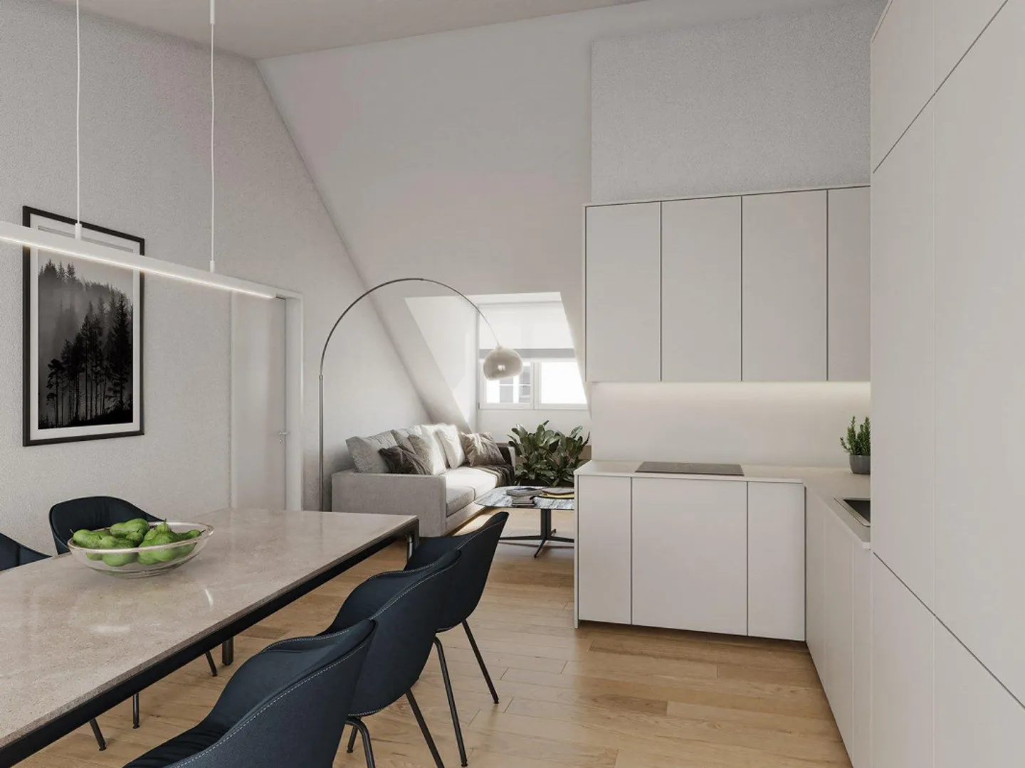 Appartamento originale 5 1/2 Z nel centro città W9 - Foto 2 di 3