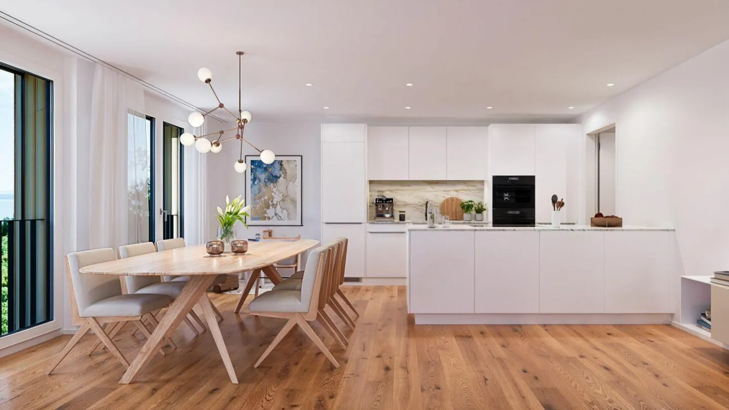 Nuovo progetto di costruzione Arrivée: Unico appartamento ATTICO di 4 1/2 locali con enorme terrazza - Foto 6 di 14