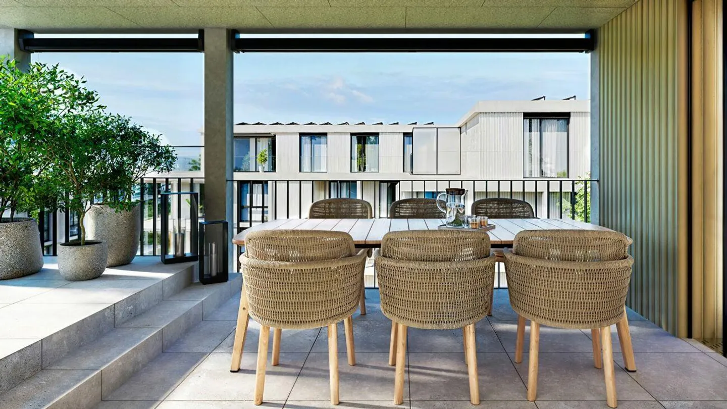 Nuovo progetto di costruzione Arrivée: Unico appartamento ATTICO di 4 1/2 locali con enorme terrazza - Foto 10 di 14