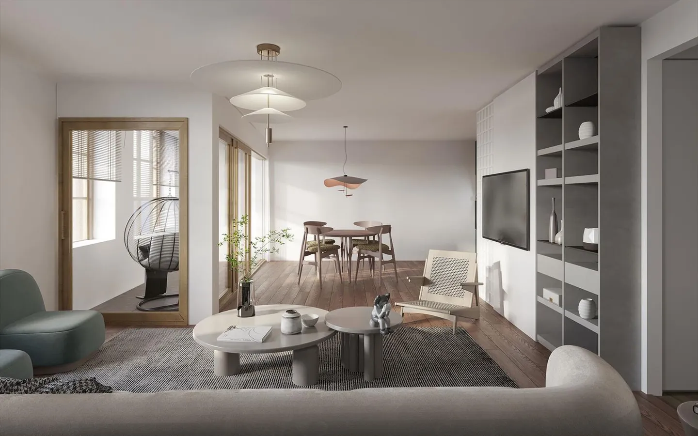 La Sarraz, 2.5 room apartment with garden, area 75 m2 - Lot 1 - Photo 4 of 9