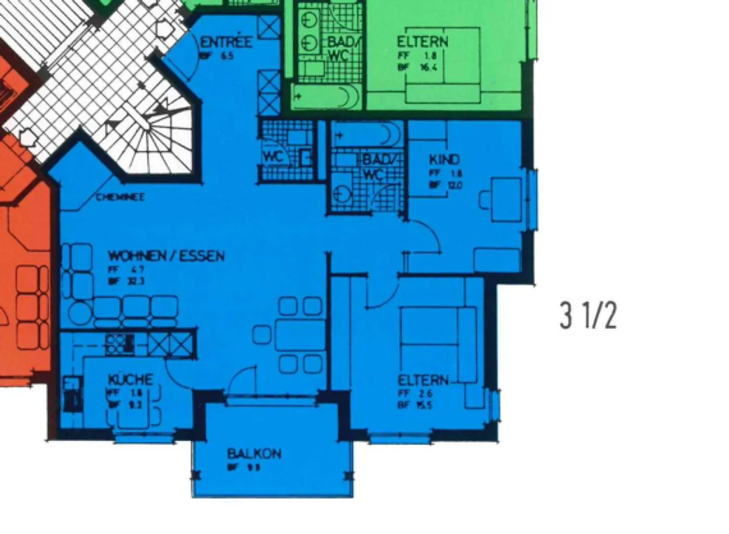 Charmante appartement de 3,5 pièces dans un endroit calme - Photo 10 sur 10