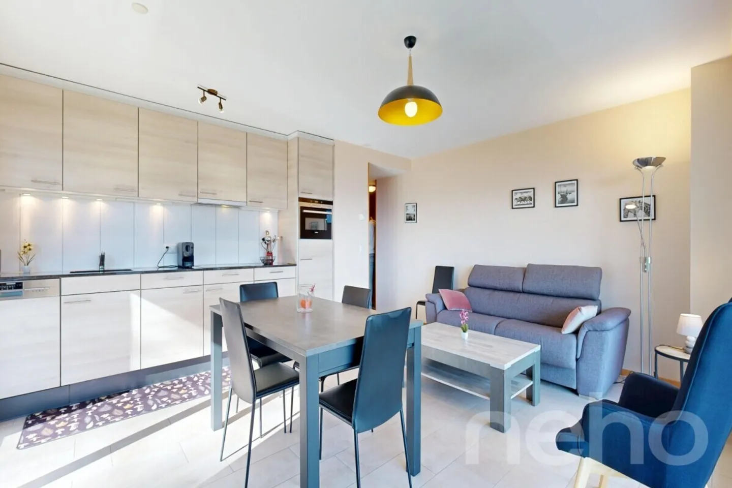 Bright 2.5-room apartment with terrace and view of the Dents du Midi - Leysin - Photo 3 of 12