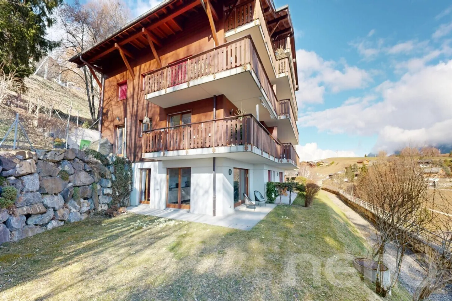Bright 2.5-room apartment with terrace and view of the Dents du Midi - Leysin - Photo 7 of 12