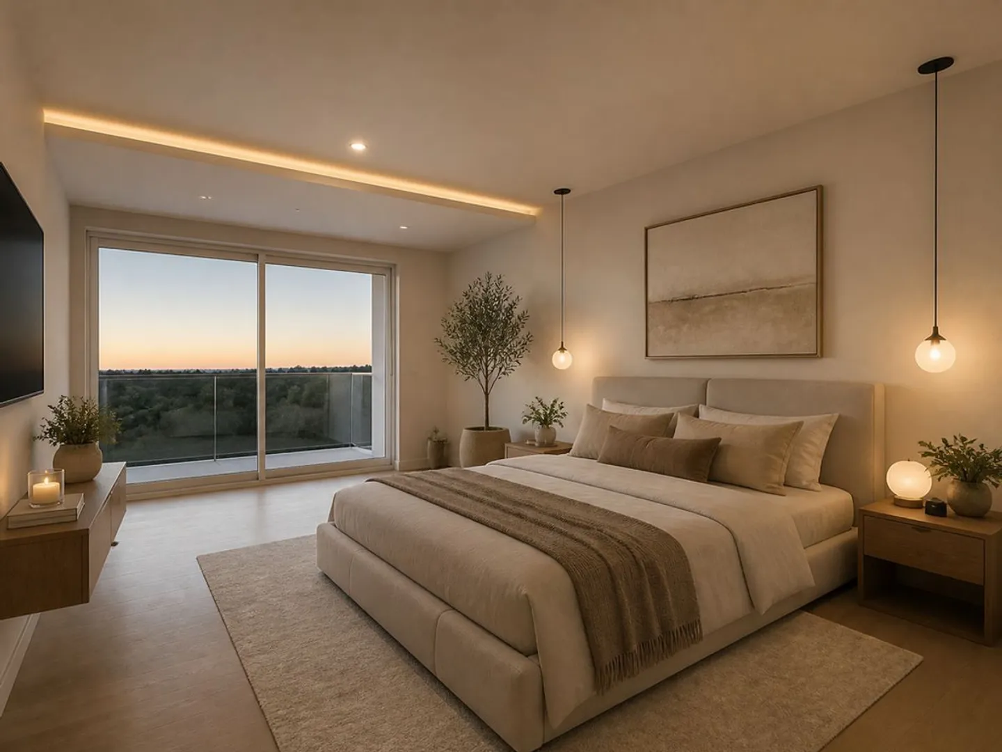 Nouvel appartement de 3,5 pièces avec vue panoramique sur le lac - Photo 4 sur 5