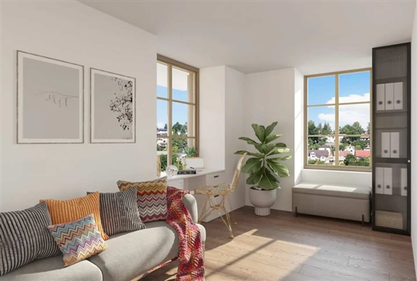 La Sarraz, un nuovo appartamento di 2,5 locali, 75 m² al piano terra con giardino - Foto 11 di 16