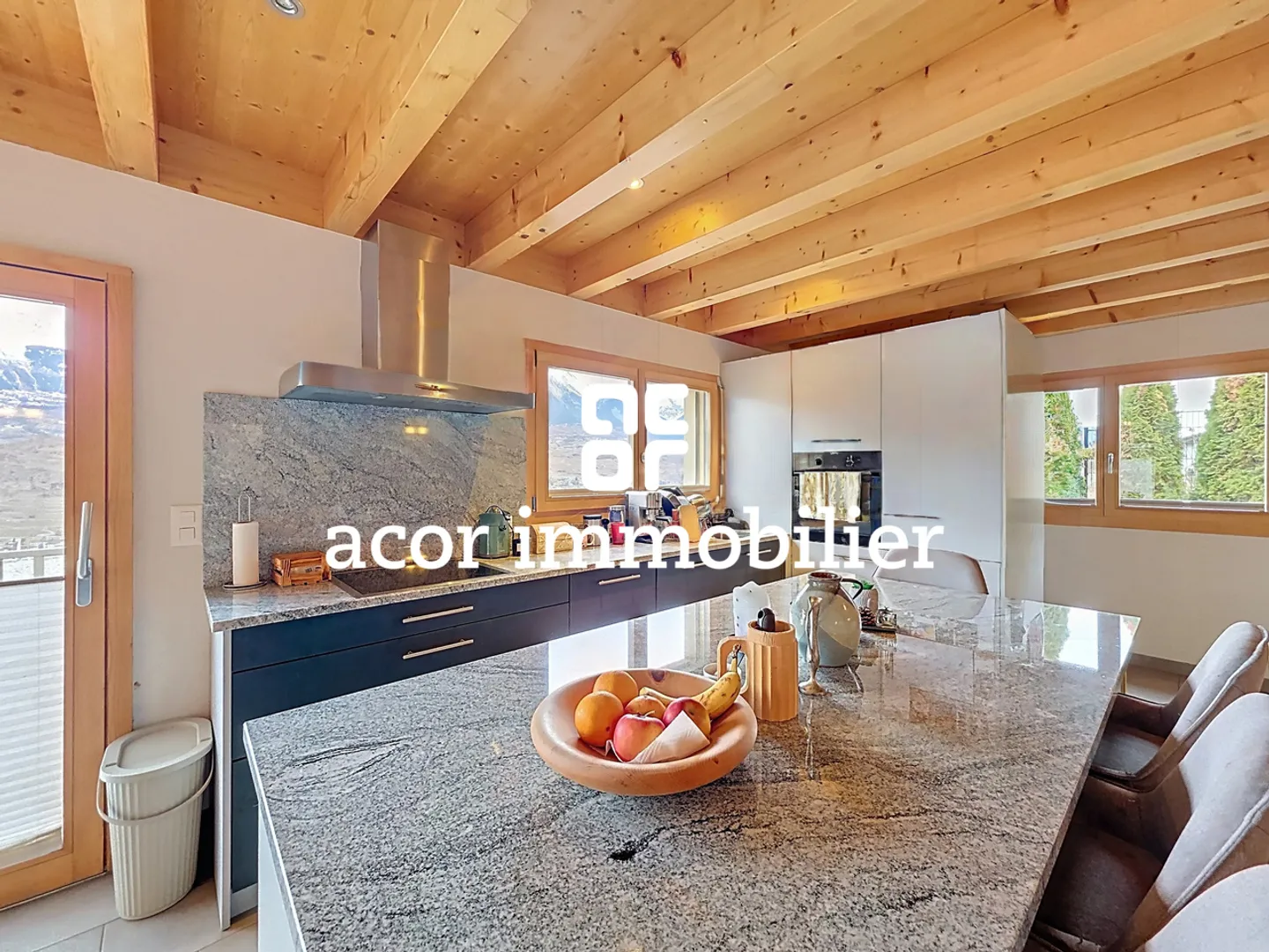 Moderne Wohnung mit Panoramablick 5 Minuten von Sion - Foto 4 von 8