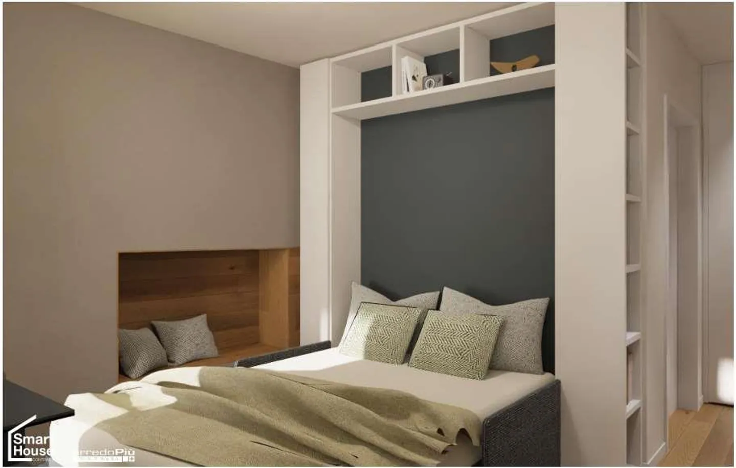 Appartamento moderno 1,5 locali a Mendrisio con balcone - Foto 4 di 13