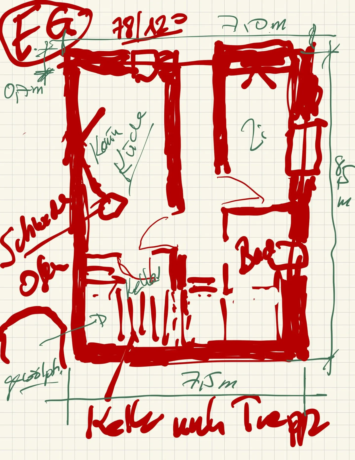 Casa d'angolo con concessione edilizia per 2 appartamenti - Foto 16 di 20