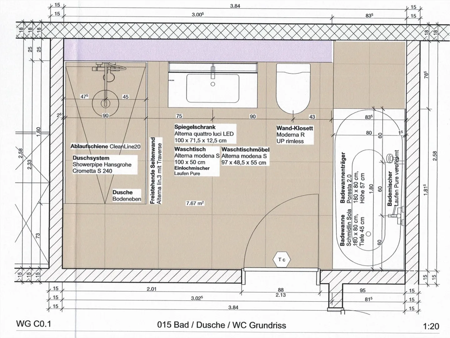 GARTENWOHNUNG: 147m2 netto + 75m2 umlaufender Sitzplatz + 200m2 Garten - Foto 12 von 15