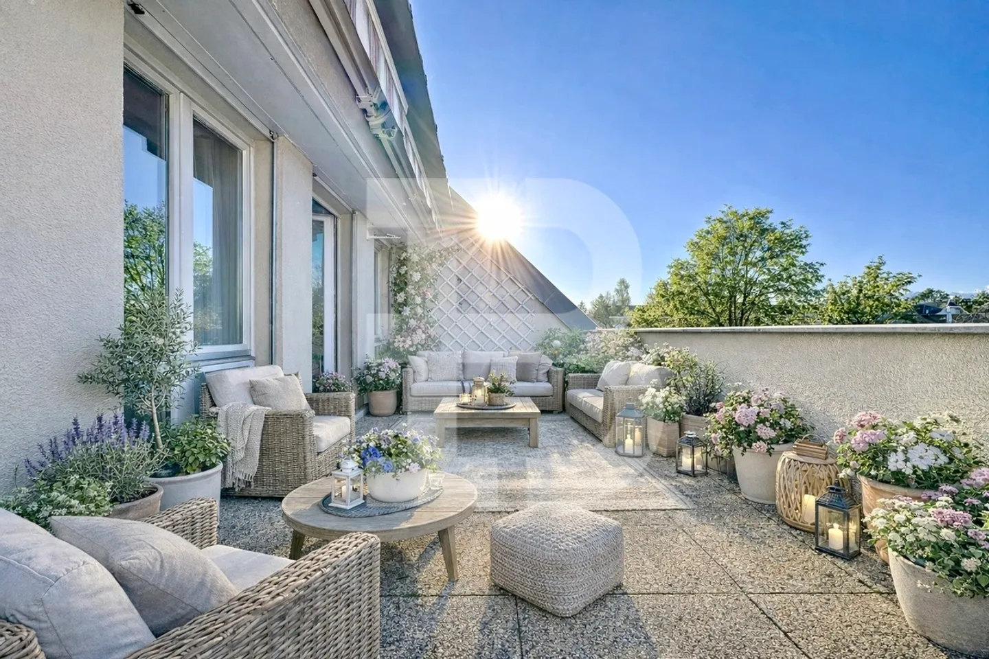 Attique Charmant avec Terrasses - Photo 1 sur 13