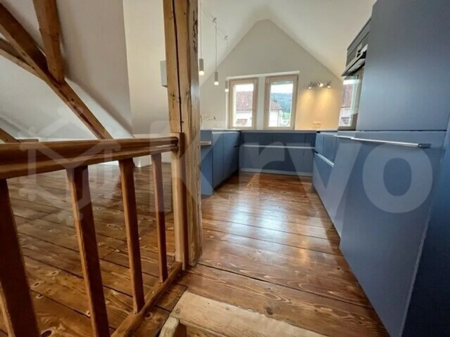 Bassecourt, wunderschönes Loft mit 2,5 Zimmern zu vermieten - Foto 2 von 8