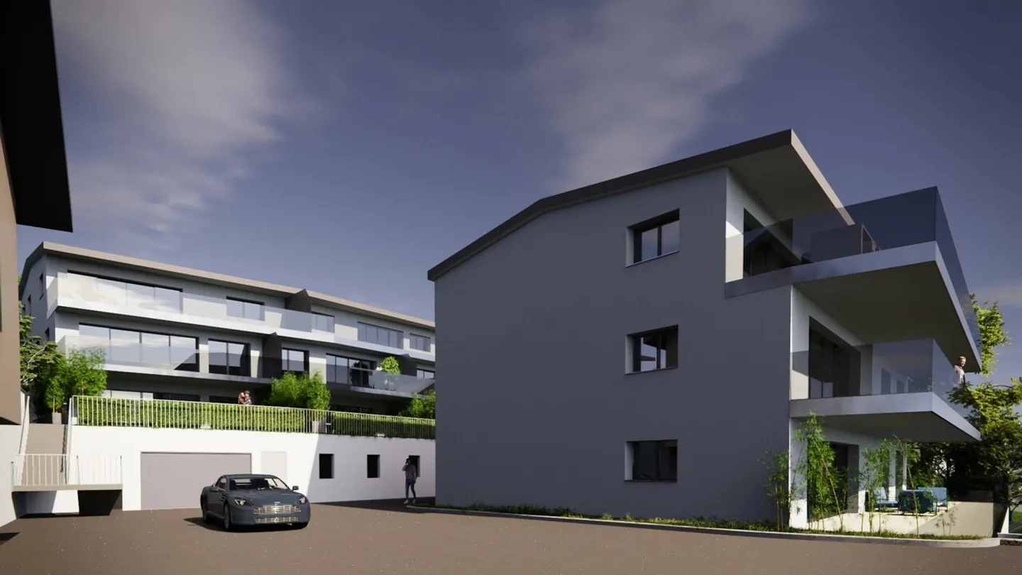 Neubau - 2,5-Zimmer-Wohnung mit Garten - Foto 5 von 6