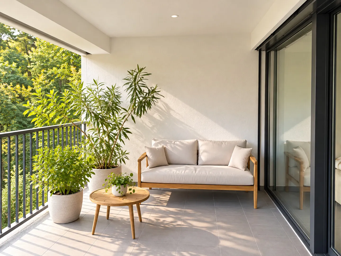 MODERNO 2.5 LOCALI CON TERRAZZA E VISTA SUL VERDE - Photo 1 sur 7