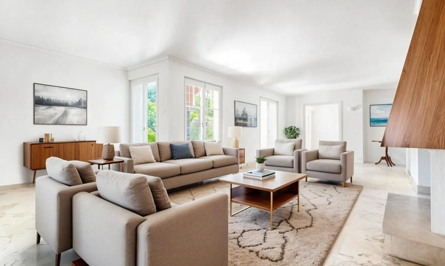 Charakterwohnung im Gartengeschoss im Herzen von Lausanne - Foto 7 von 11