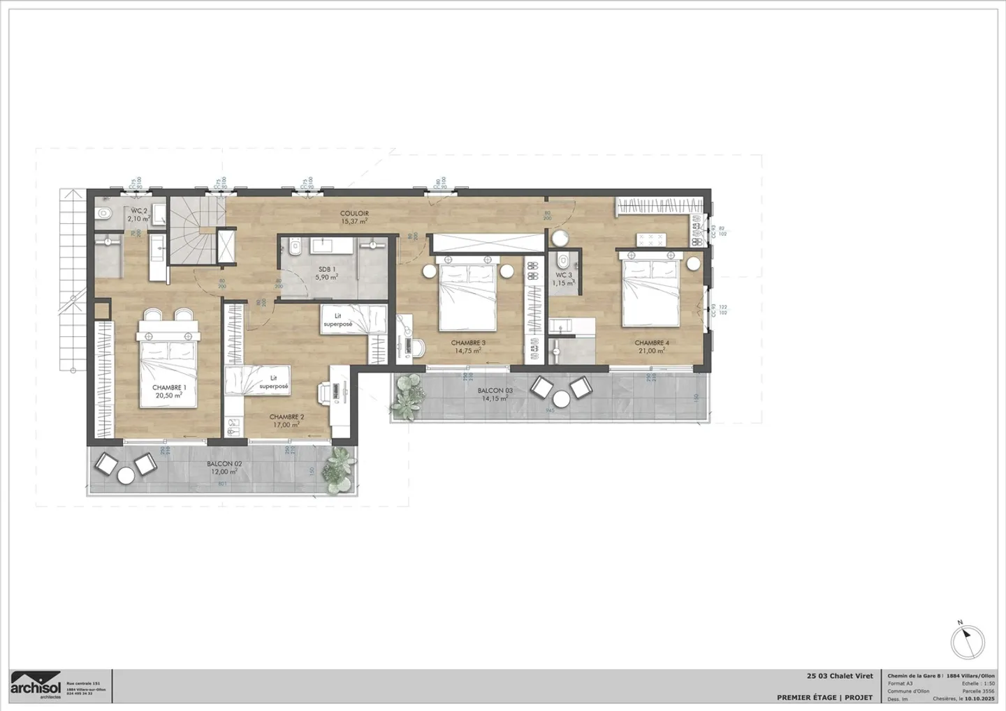 Magnificent chalet with three apartments in the center of Villars - Photo 5 of 12