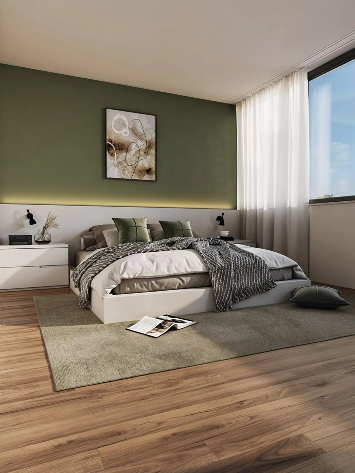 Stunning 4.5-room new apartment with large balcony - Photo 5 of 8