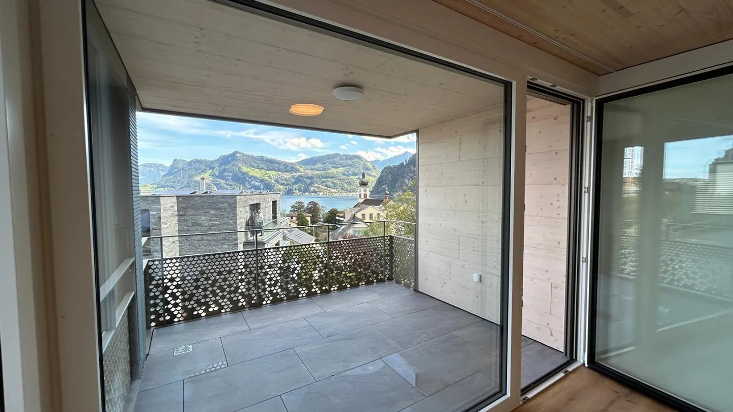 Nouvel appartement de 3 ½ pièces dans le Hergiswil fiscalement avantageux - Photo 1 sur 9