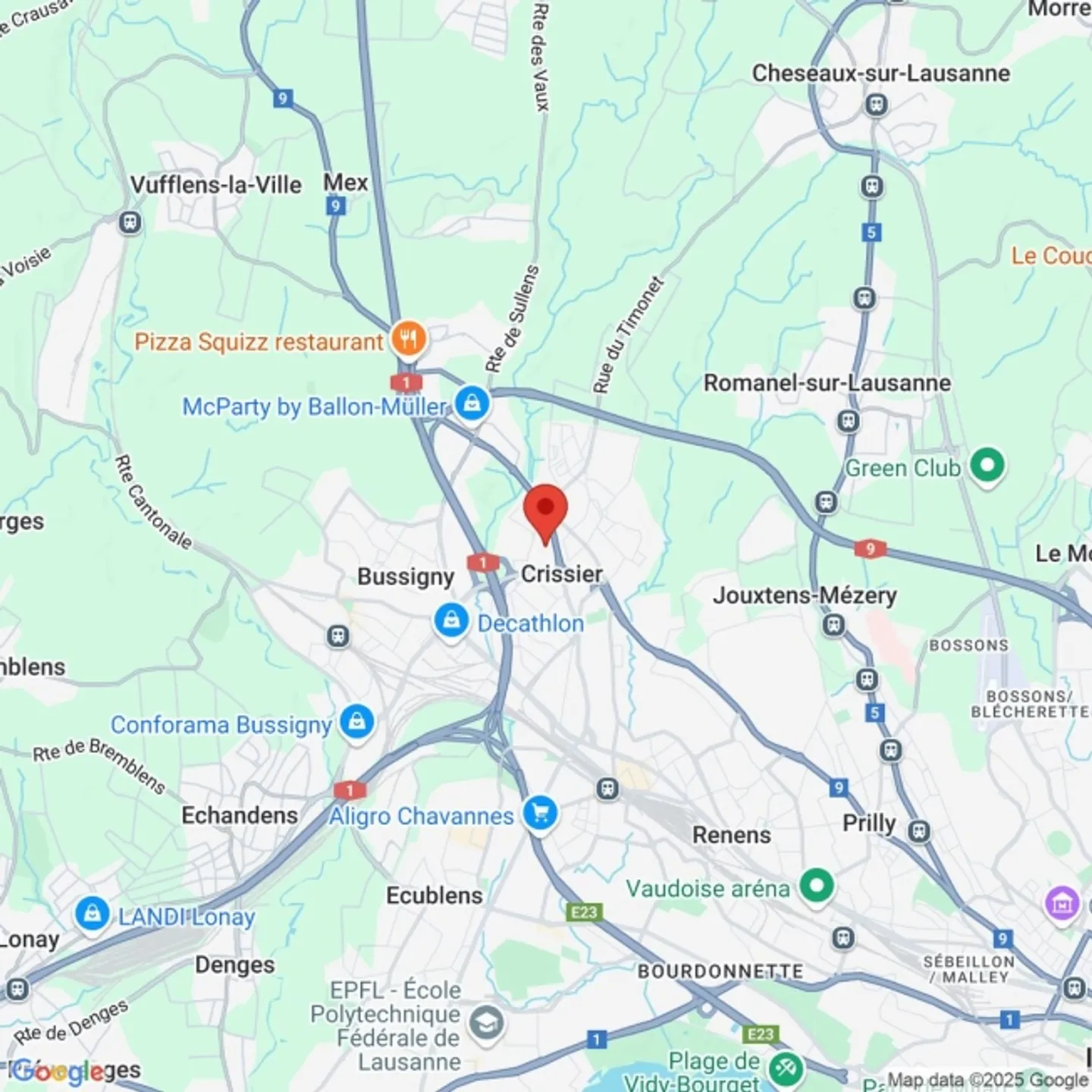 Deposito di 215m² molto ben situato a Crissier - Foto 2 di 4