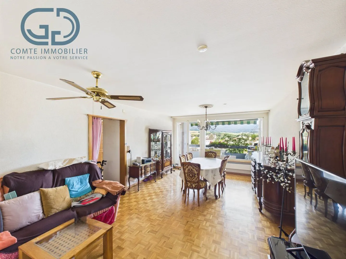 3.5 Room Apartment in Barter Occupied in Delémont - No Rent - Photo 3 of 13