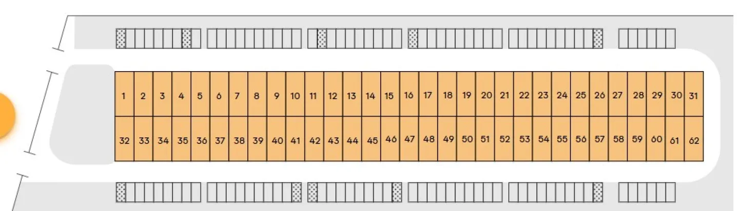 Streetbox of 115 m2 very well located! Box n°19 - Photo 9 of 9