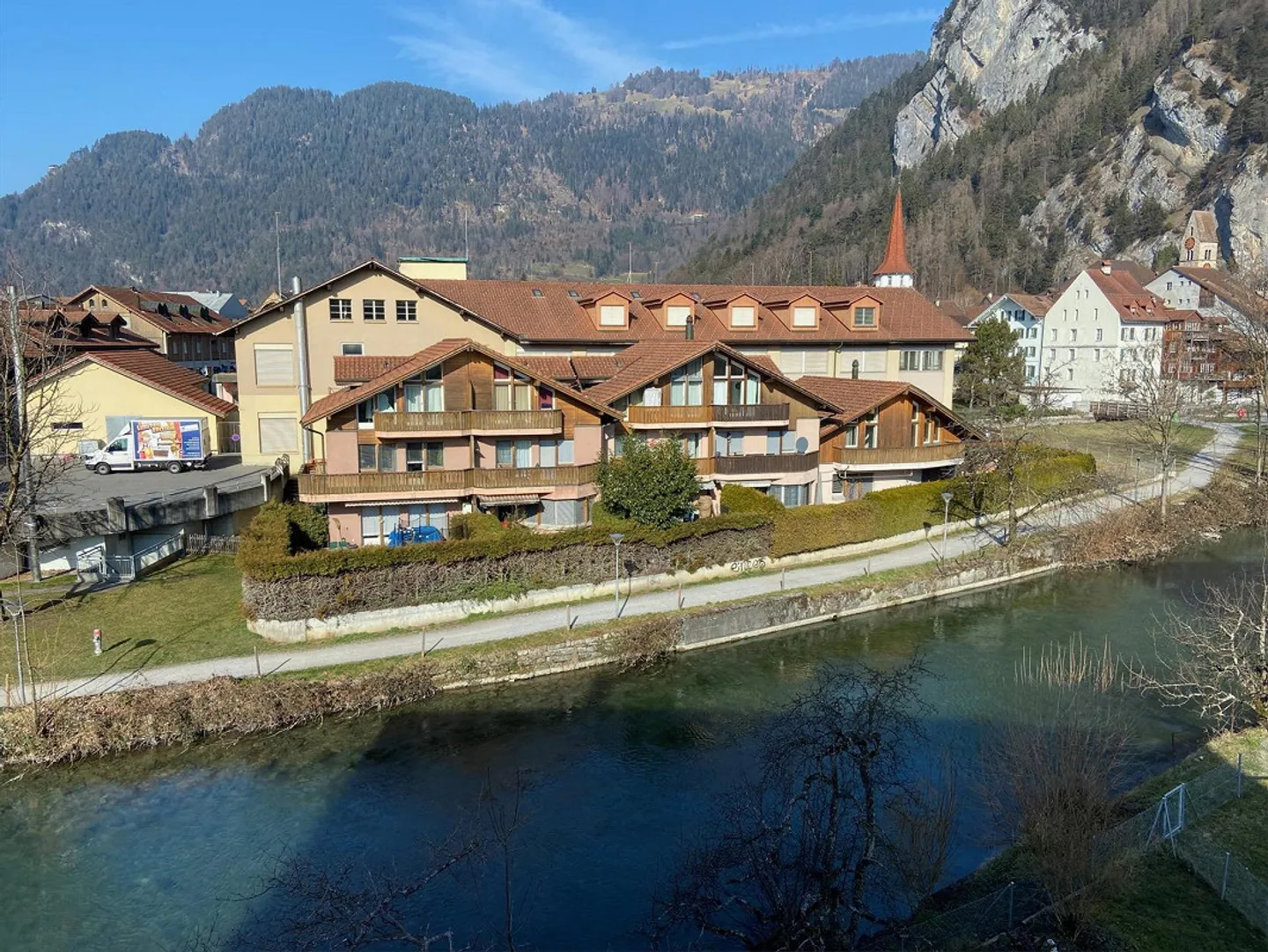 6½-Room Terraced Single-Family House in the Center of Unterseen - Photo 1 of 29