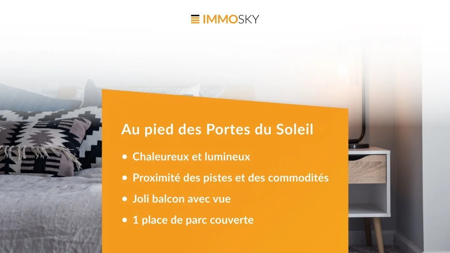 2.5-room apartment at the foot of the Portes du Soleil - Photo 1 of 5