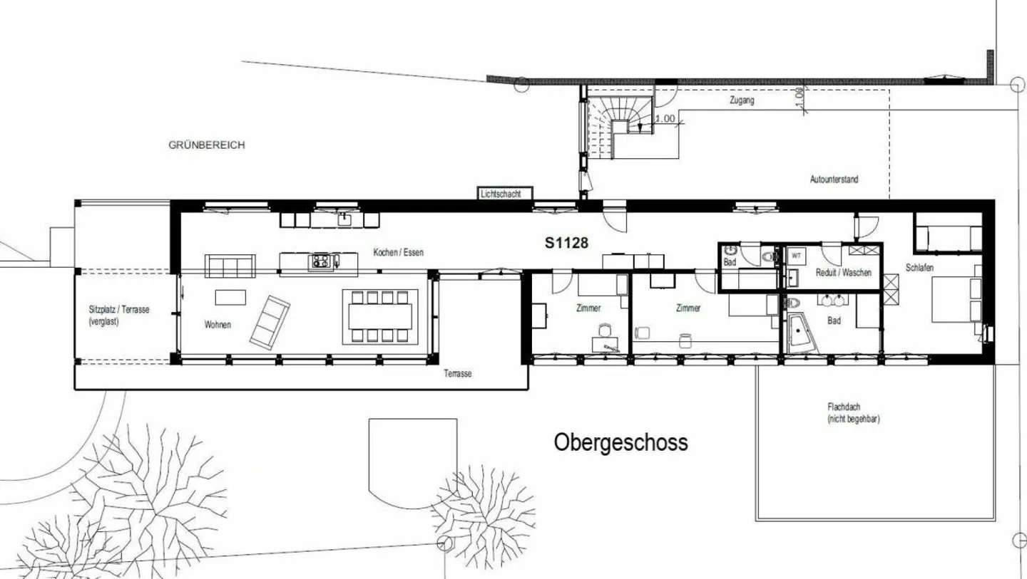 In vendita grande e luminosa appartamento di 4,5 stanze 9055 Bühler vicino a Teufen. - Foto 3 di 16