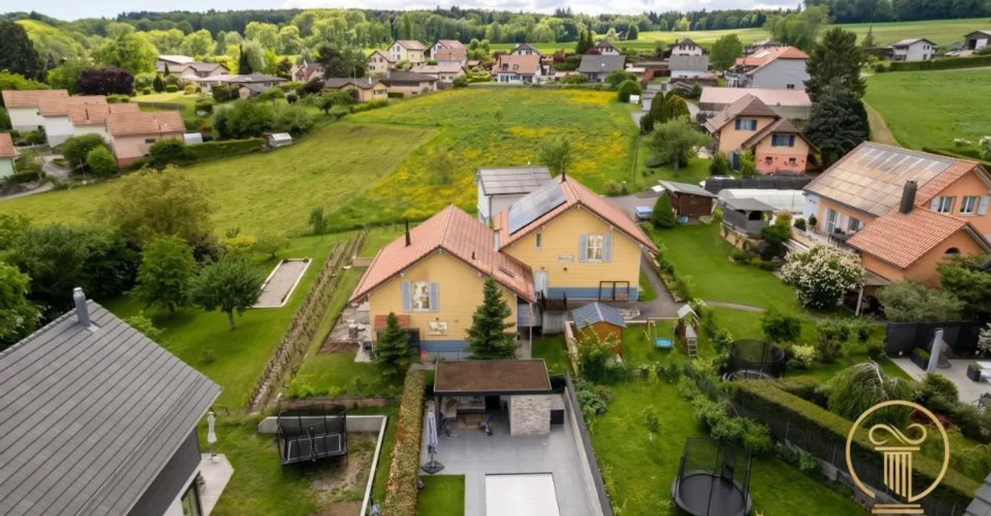 ESCLUSIVITÀ! A 3' da GIMEL - bella villa bifamiliare di 5.5 stanze in un quartiere tranquillo e molto piacevole. - Foto 13 di 13