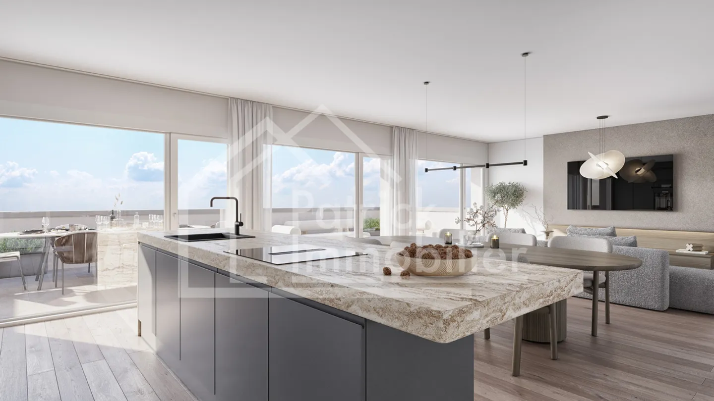 Lot A2 - 4.5 Room Duplex Apartment with Terrace - Photo 4 of 8