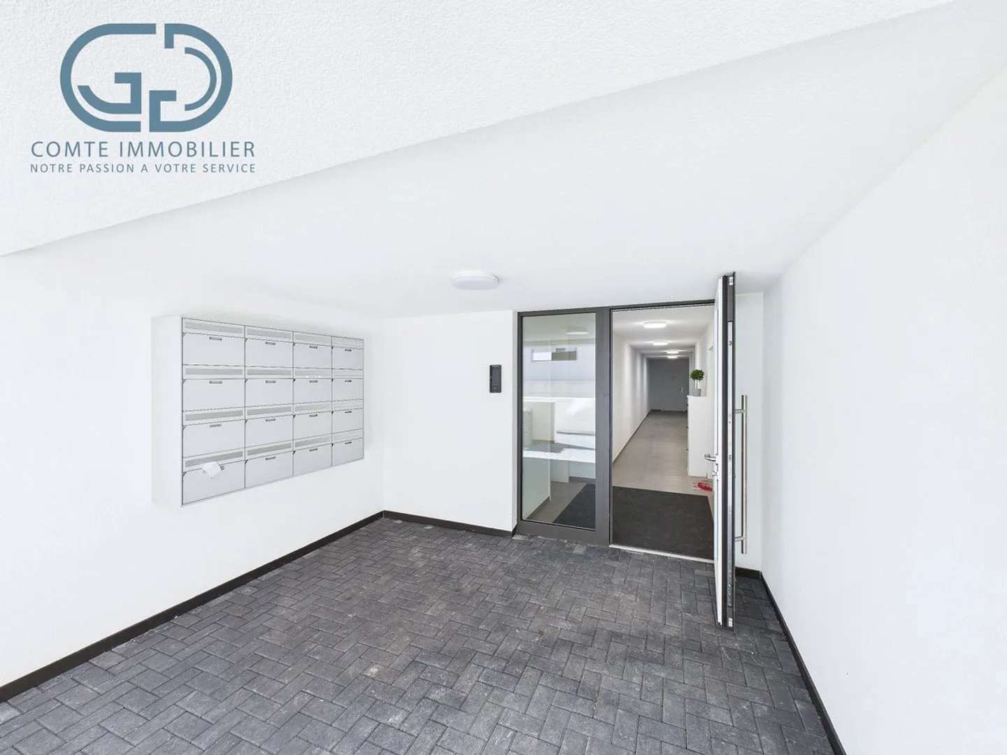 Appartement neuf de 3.5 pièces avec une grande terrasse - Haute performance énergétique - Photo 9 sur 13