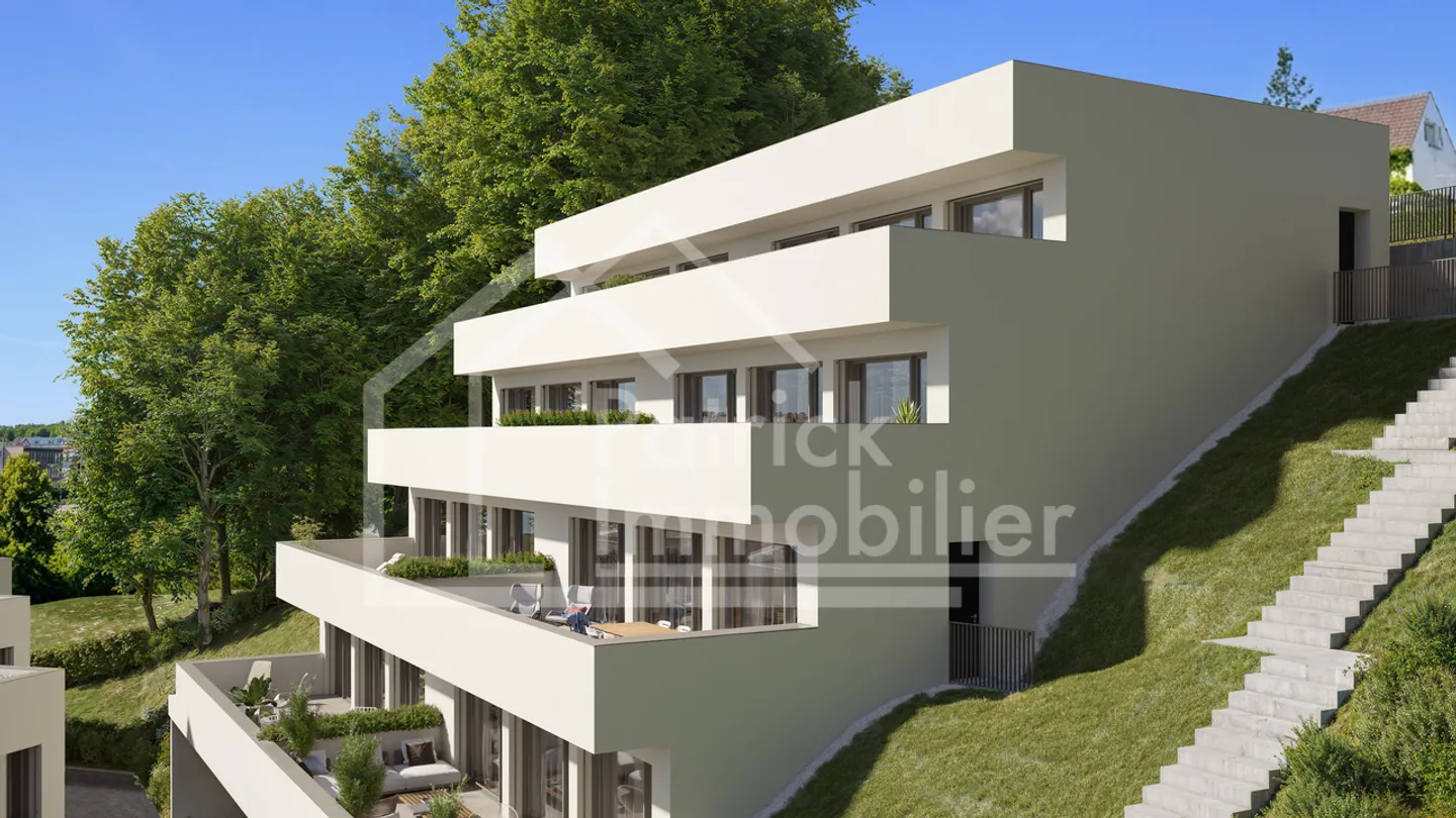 Lot A2 - 4.5 Room Duplex Apartment with Terrace - Photo 7 of 8