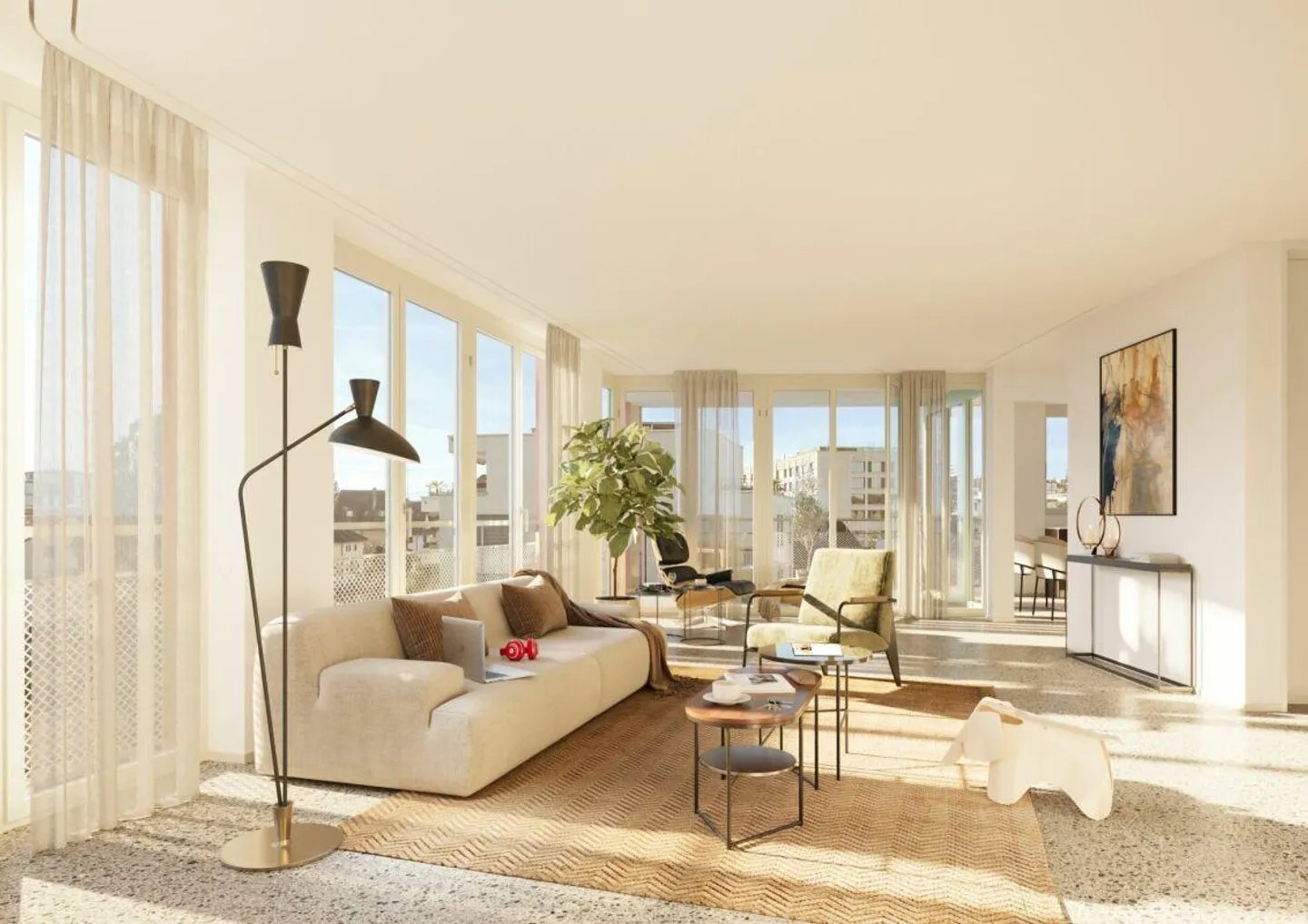 First rental: 4.5 room apartment in the best location - Photo 2 of 4