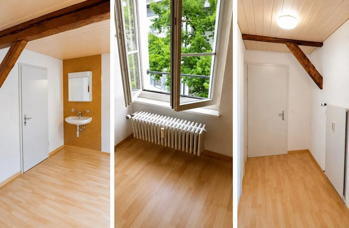 Votre nouvelle chambre d studio avec fenêtre et lavabo - Photo 2 sur 6