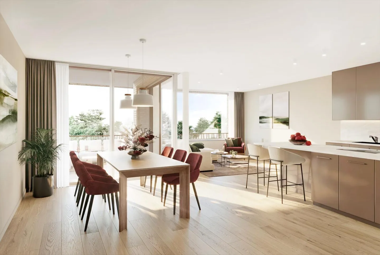 VANDOEUVRES 77 - 3-ZIMMER-WOHNUNG - Foto 1 von 5