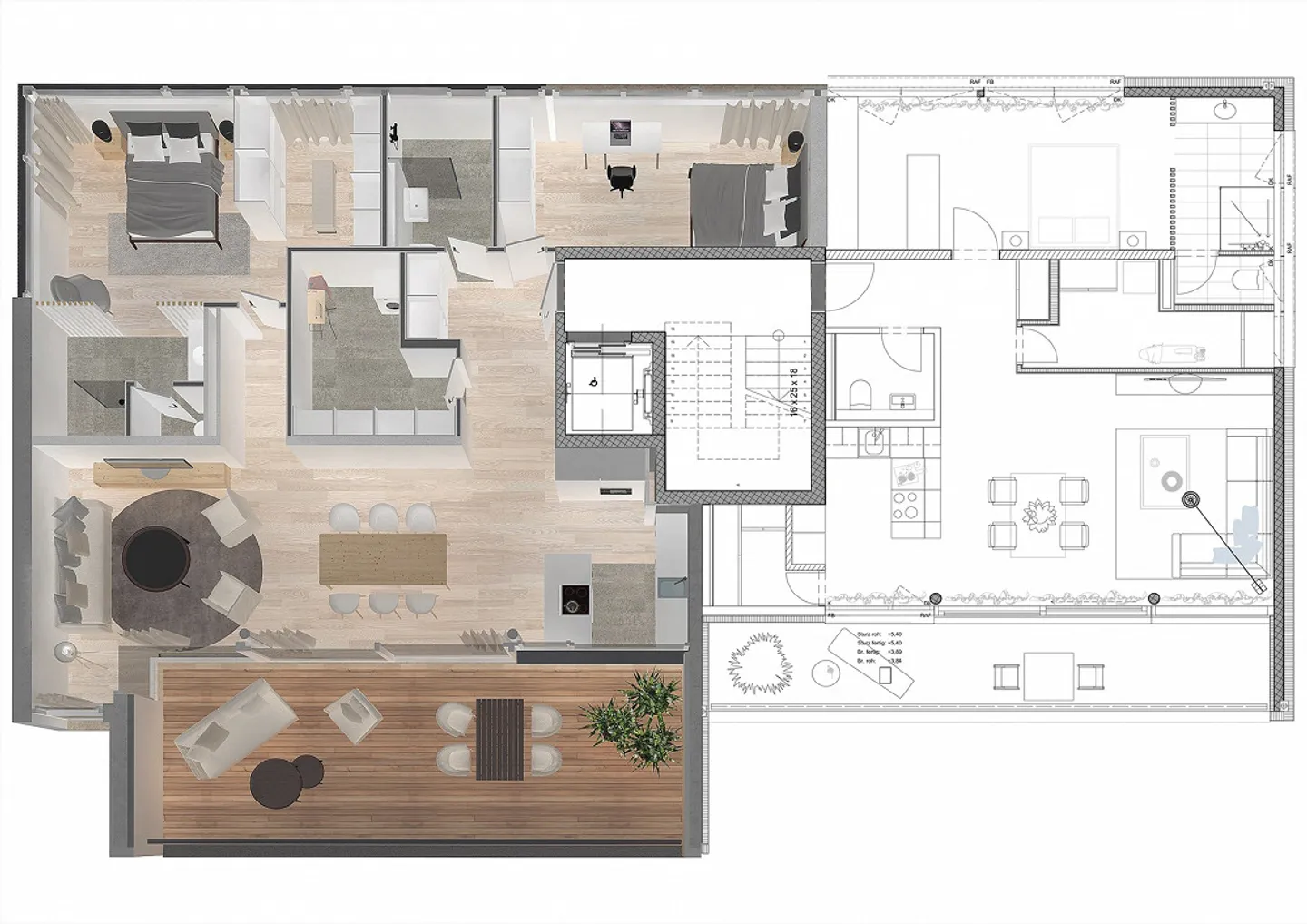 Appartamento 3,5 locali con finiture di alta qualità + ascensore vicino ai mezzi pubblici - Foto 4 di 17
