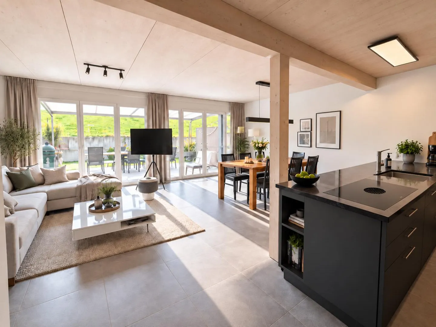 Come nuovo al confine del bosco – Casa di 5,5 stanze con giardino e doppio garage - Foto 1 di 17