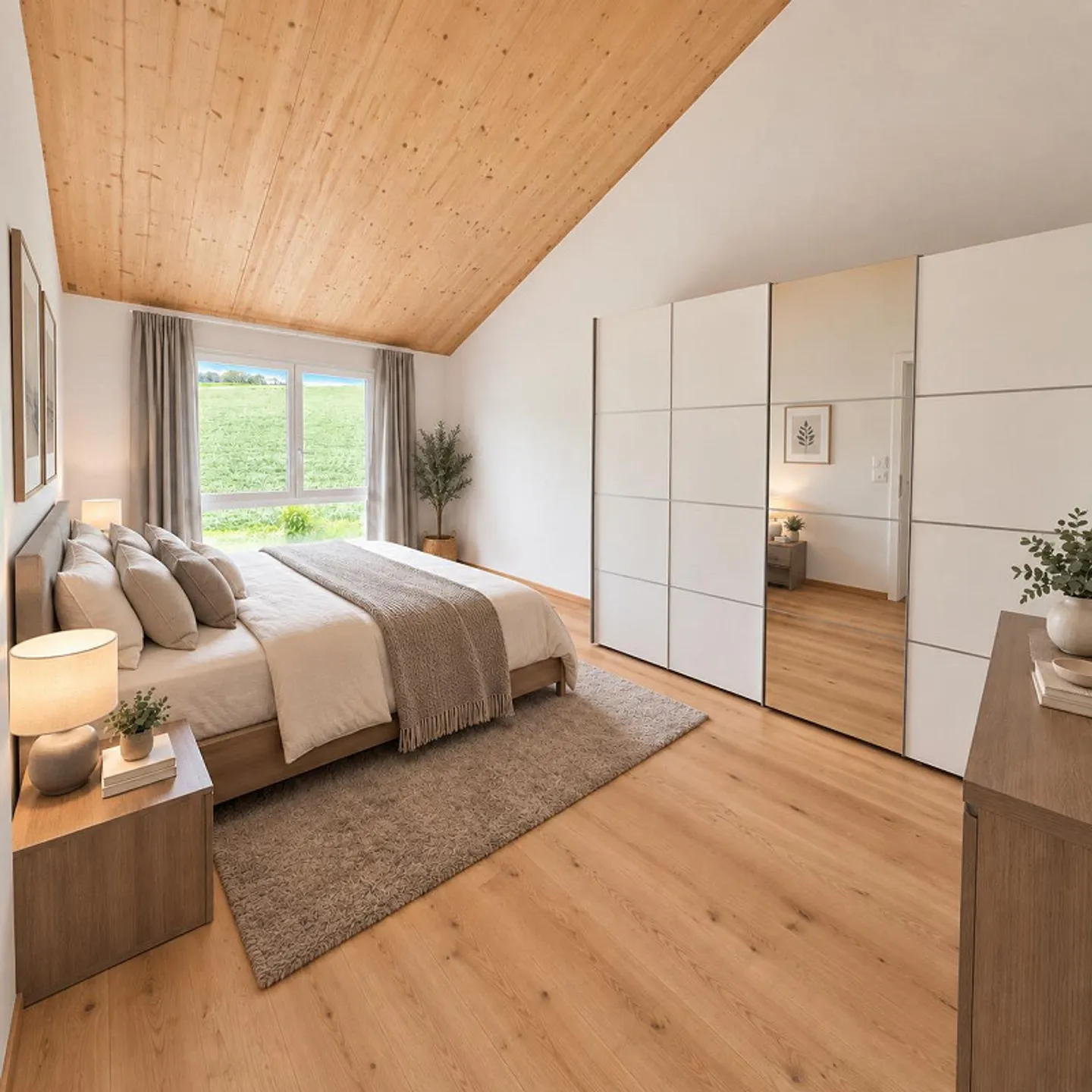 Come nuovo al confine del bosco – Casa di 5,5 stanze con giardino e doppio garage - Foto 3 di 17