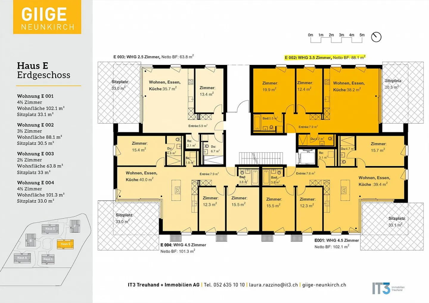 3.5 Room Apartment in Neunkirch - Photo 8 of 8
