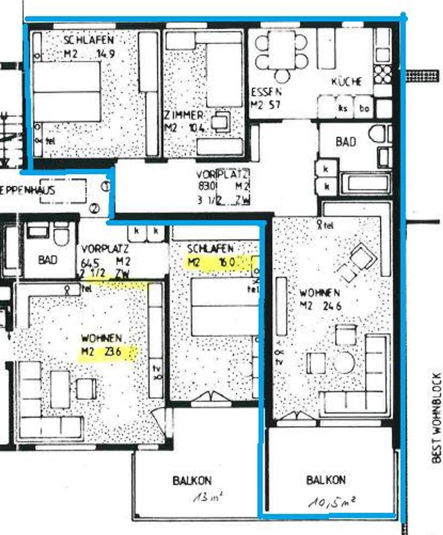 3.5-room apartment in Allschwil - Photo 11 of 11