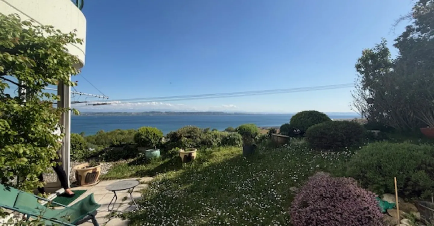 Appartamento di 5.5 locali con magnifica vista sul lago e sulle Alpi - Foto 2 di 12